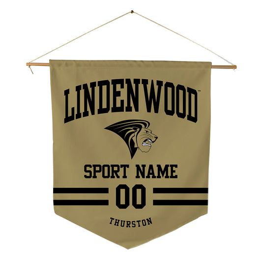 Lindenwood - NCAA Football : Tytan Thurston - Pennant - 18" x 21"-0