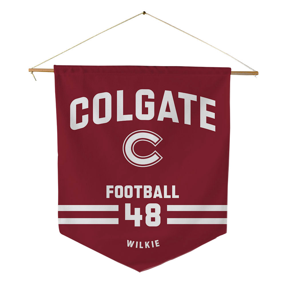 Colgate - NCAA Football : Carson Wilkie - Pennant - 18" x 21"-0