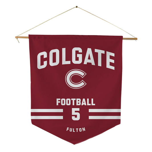 Colgate - NCAA Football : Cole Fulton - Pennant - 18" x 21"-0