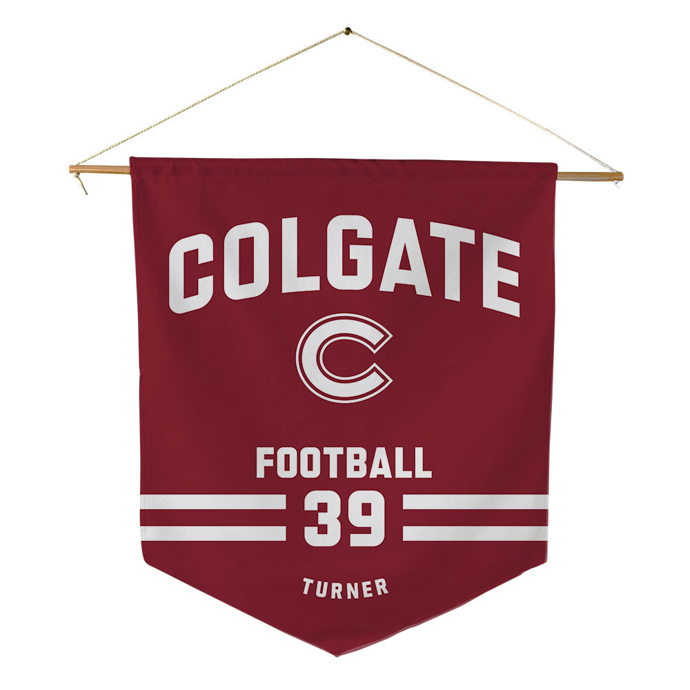 Colgate - NCAA Football : Blake Turner - Pennant - 18" x 21"-0