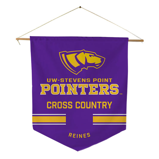 UWSP - NCAA Women's Cross Country : Hadley Reines - Pennant - 18" x 21"-0