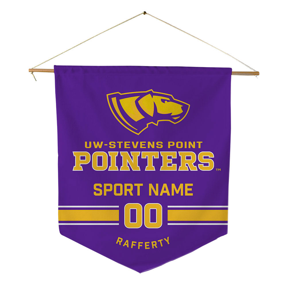 UWSP - NCAA Football : Kevin Rafferty - Pennant - 18" x 21"-0
