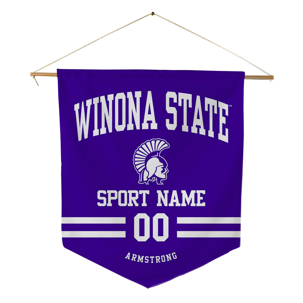 Winona - NCAA Women's Volleyball : Sophia Armstrong - Pennant - 18" x 21"-0