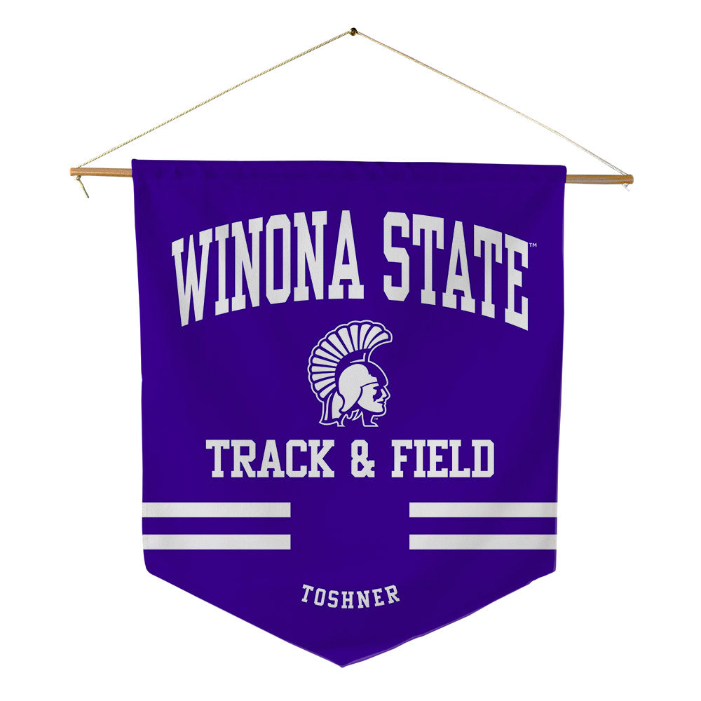 Winona - NCAA Women's Track & Field : Lydia Toshner - Pennant - 18" x 21"-0