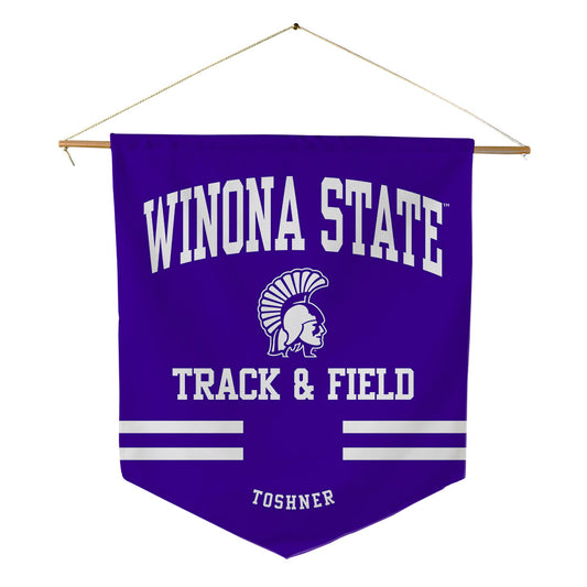 Winona - NCAA Women's Track & Field : Lydia Toshner - Pennant - 18" x 21"-0