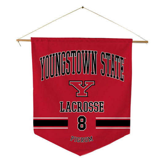 Youngstown State - NCAA Women's Lacrosse : Skylar Pigrom - Pennant - 18" x 21"-0
