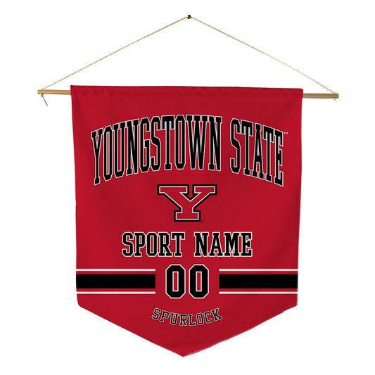 Youngstown State - NCAA Men's Basketball : Jacob Spurlock - Pennant - 18" x 21"-0