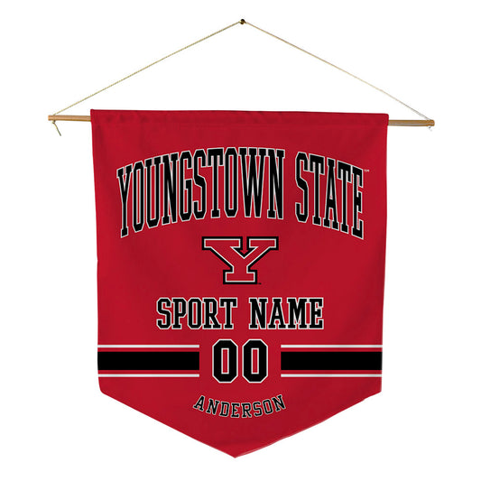 Youngstown State - NCAA Men's Basketball : Derrick Anderson - Pennant - 18" x 21"-0
