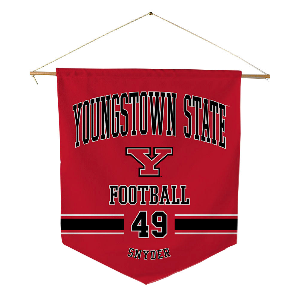 Youngstown State - NCAA Football : AJ Snyder - Pennant - 18" x 21"-0