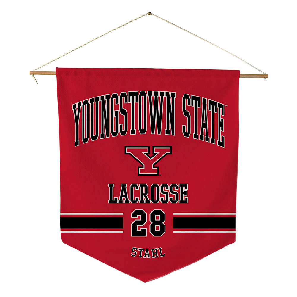 Youngstown State - NCAA Women's Lacrosse : Mia Stahl - Pennant - 18" x 21"-0