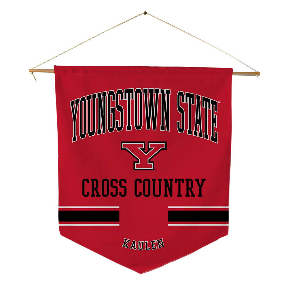 Youngstown State - NCAA Women's Cross Country : Erica Kaulen - Pennant - 18" x 21"-0