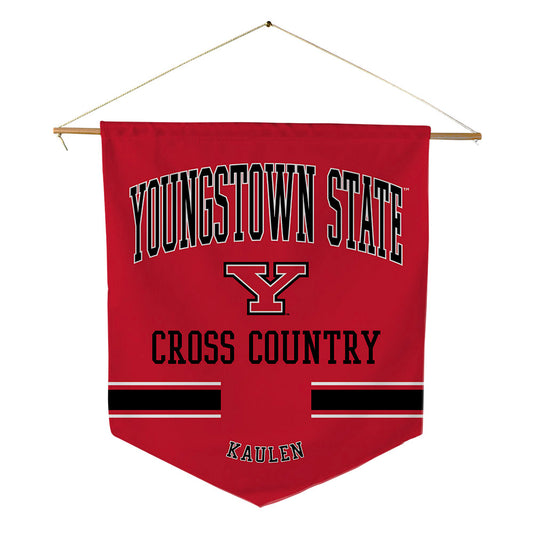 Youngstown State - NCAA Women's Cross Country : Erica Kaulen - Pennant - 18" x 21"-0