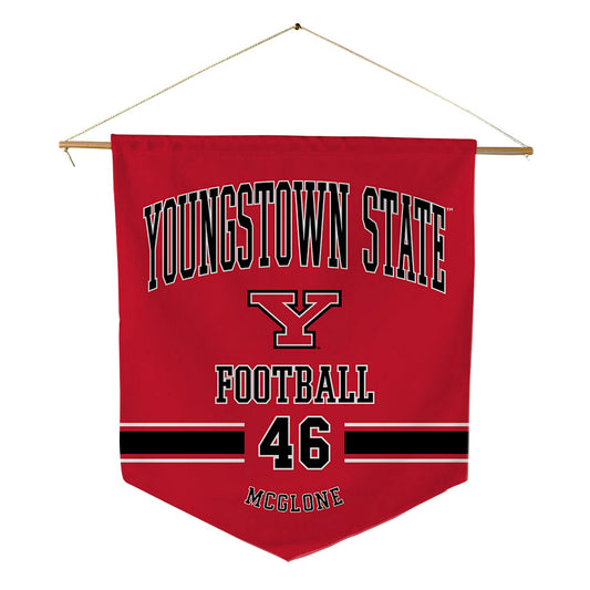Youngstown State - NCAA Football : Michael McGlone - Pennant - 18" x 21"-0