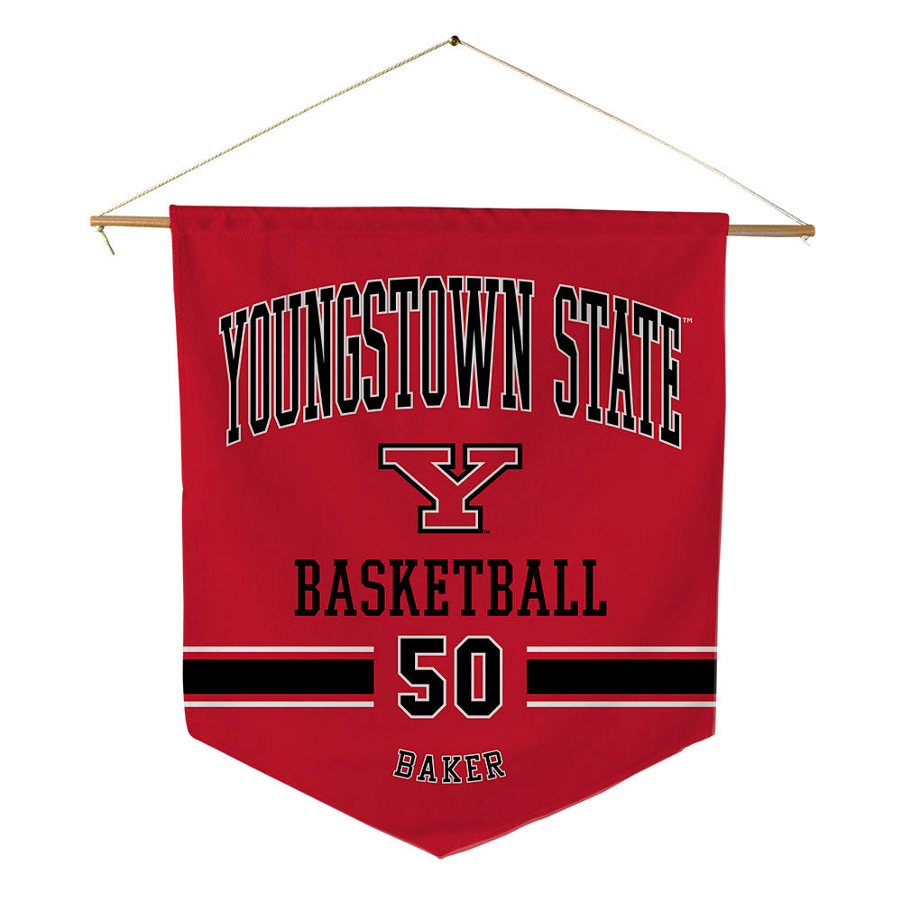 Youngstown State - NCAA Women's Basketball : Sarah Baker - Pennant - 18" x 21"-0