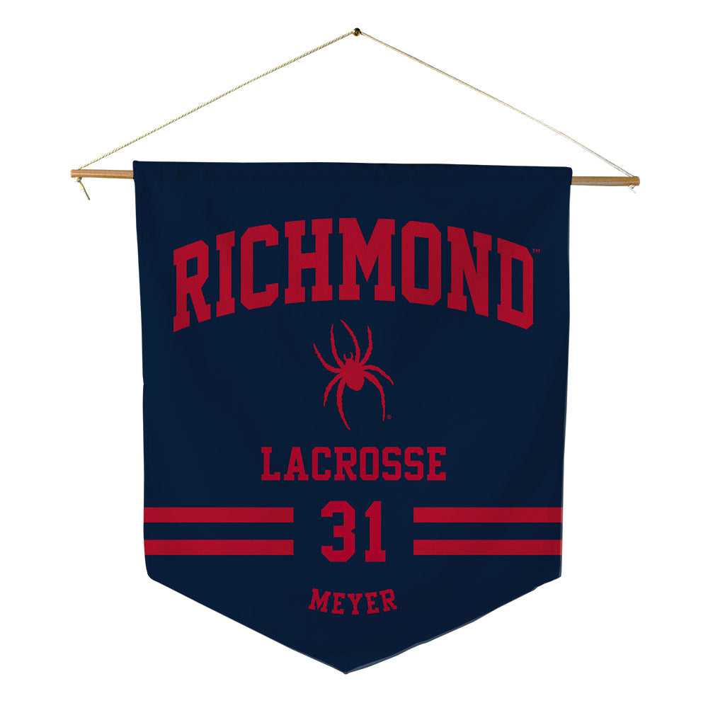 Richmond - NCAA Women's Lacrosse : Rileigh Meyer - Pennant - 18" x 21"-0