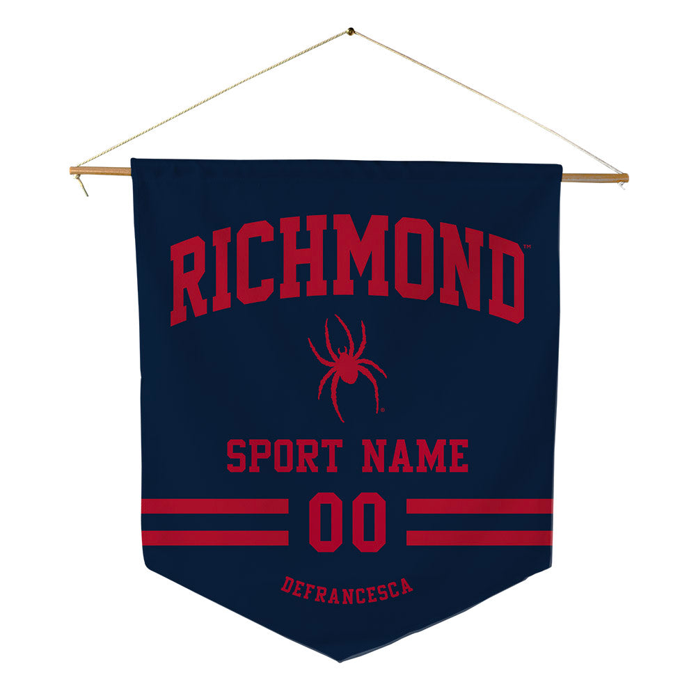 Richmond - NCAA Football : Sam DeFrancesca - Pennant - 18" x 21"-0