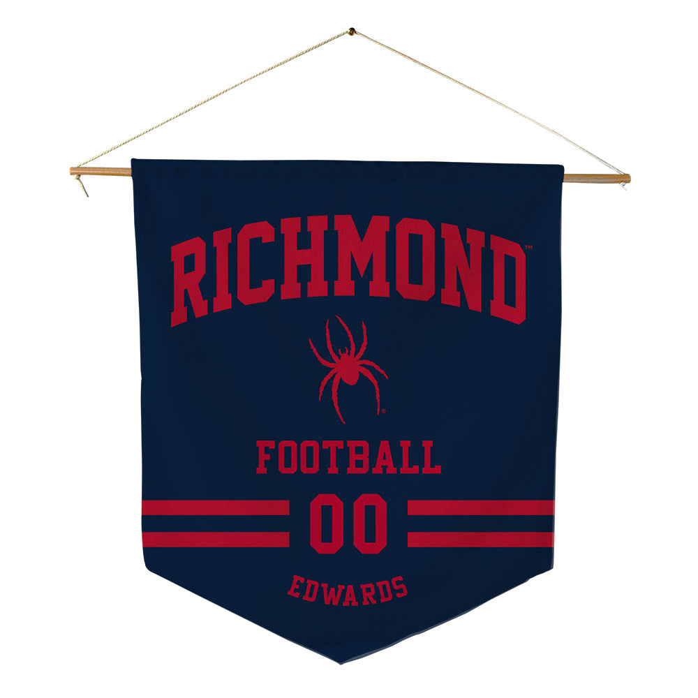 Richmond - NCAA Football : Robert Edwards - Pennant - 18" x 21"-0