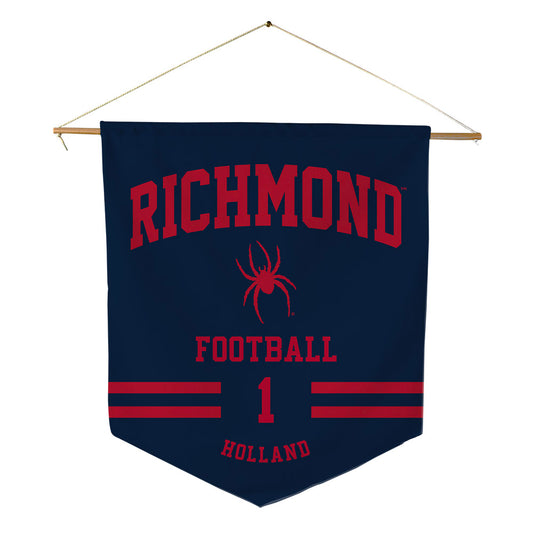 Richmond - NCAA Football : Matthew Holland - Pennant - 18" x 21"-0
