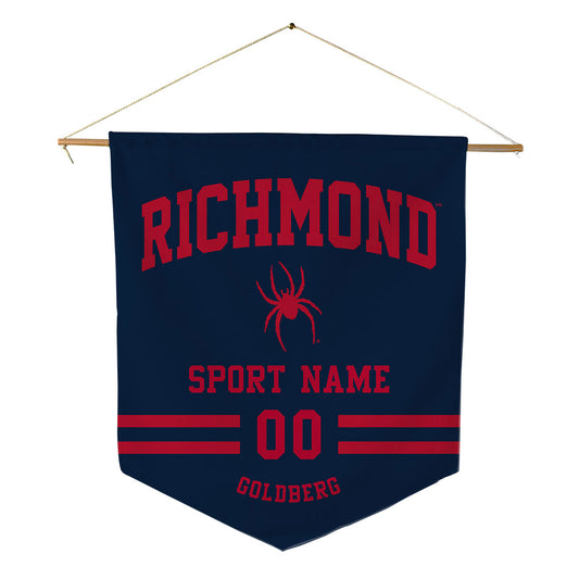 Richmond - NCAA Men's Lacrosse : Ethan Goldberg - Pennant - 18" x 21"-0
