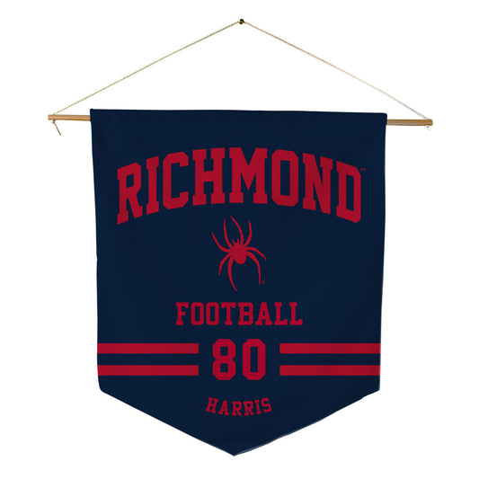 Richmond - NCAA Football : Cassius Harris - Pennant - 18" x 21"-0