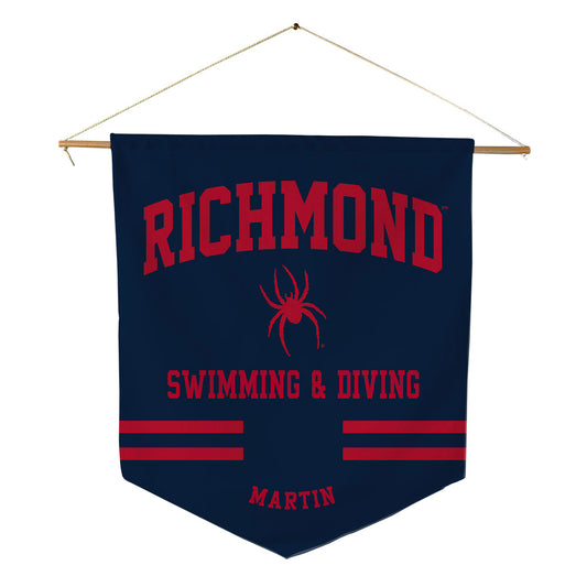 Richmond - NCAA Women's Swimming & Diving : Kaitlyn Martin - Pennant - 18" x 21"-0
