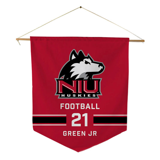 Northern Illinois - NCAA Football : Jermaine Green Jr - Pennant - 18" x 21"-0