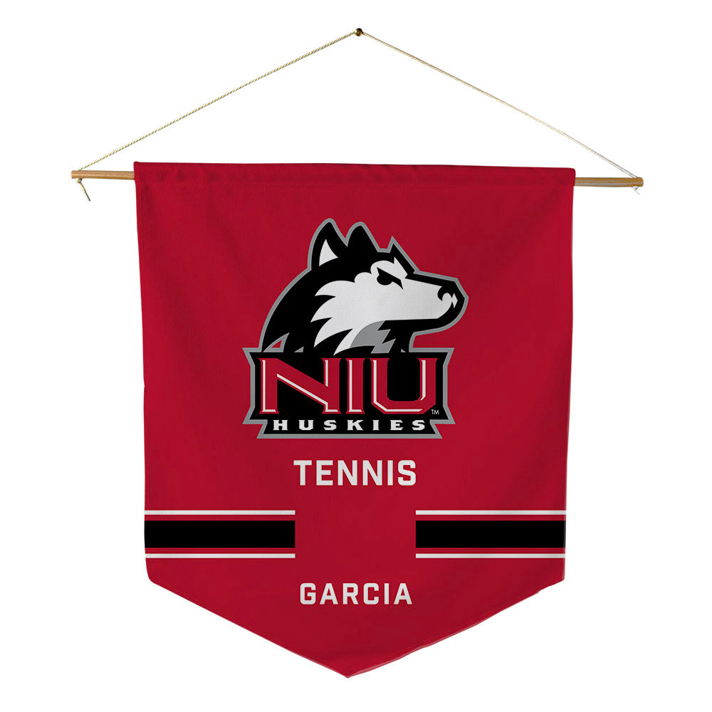Northern Illinois - NCAA Women's Tennis : Rebeca Garcia - Pennant - 18" x 21"-0