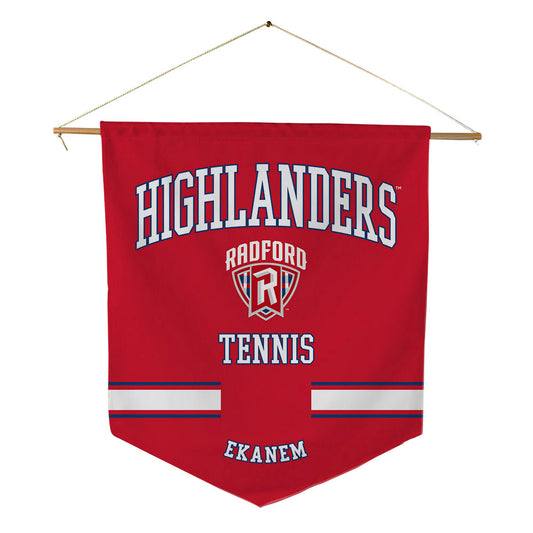 Radford - NCAA Women's Tennis : Rachel Ekanem - Pennant - 18" x 21"-0