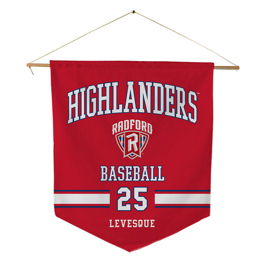 Radford - NCAA Baseball : Alex Levesque - Pennant - 18" x 21"-0