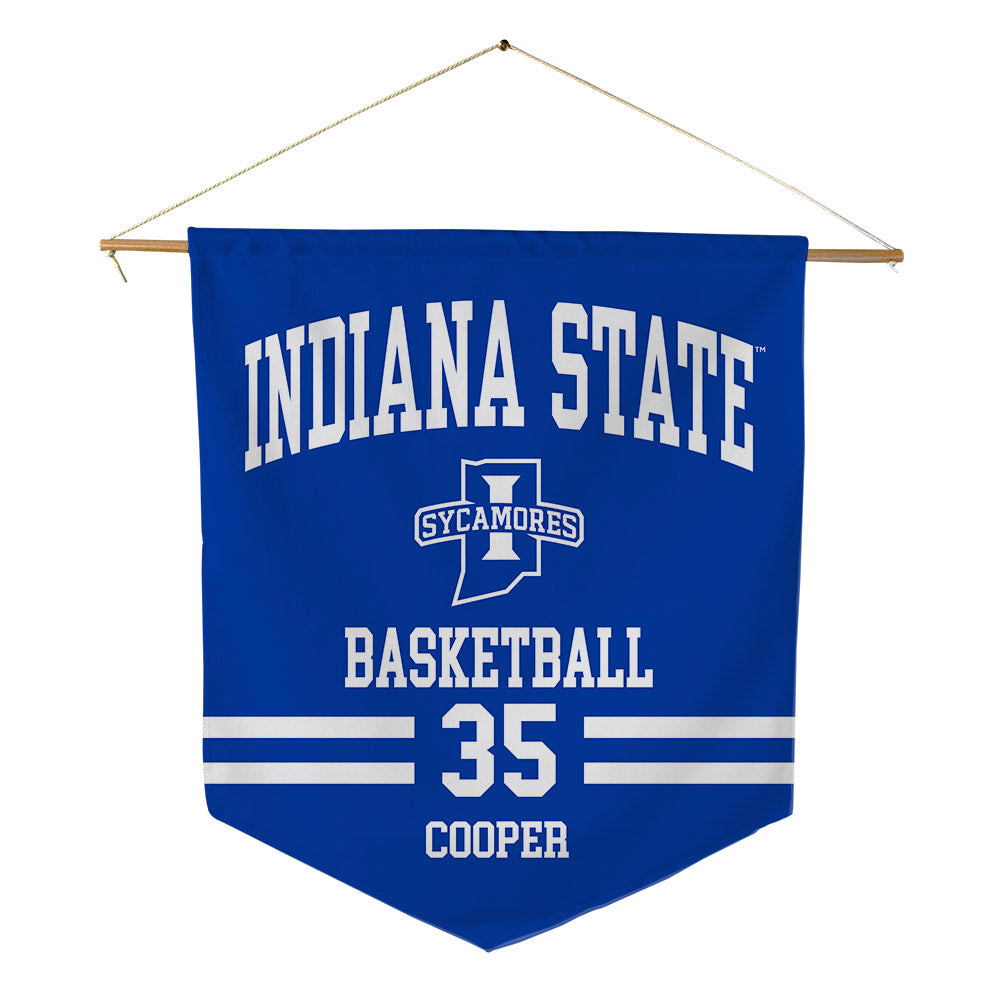 Indiana State - NCAA Men's Basketball : Jackson Cooper - Pennant - 18" x 21"-0