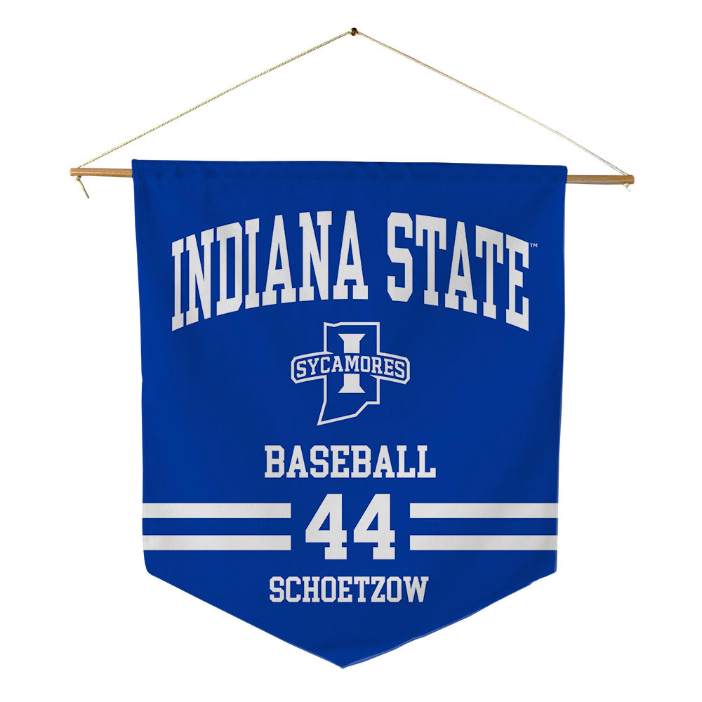 Indiana State - NCAA Baseball : Brayden Schoetzow - Pennant - 18" x 21"-0