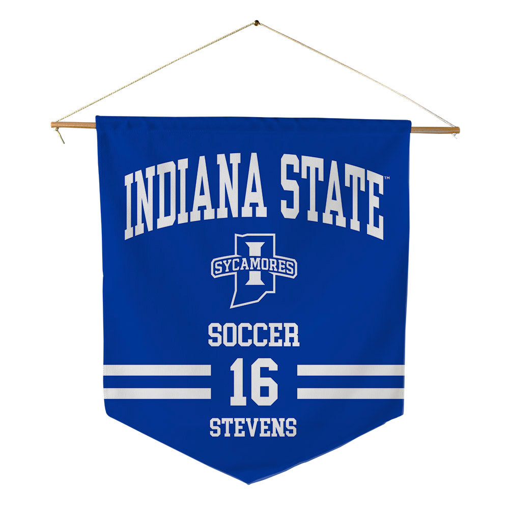 Indiana State - NCAA Women's Soccer : Ava Stevens - Pennant - 18" x 21"-0