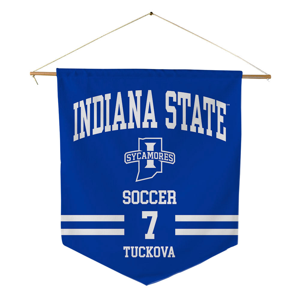 Indiana State - NCAA Women's Soccer : Dasha Tuckova - Pennant - 18" x 21"-0