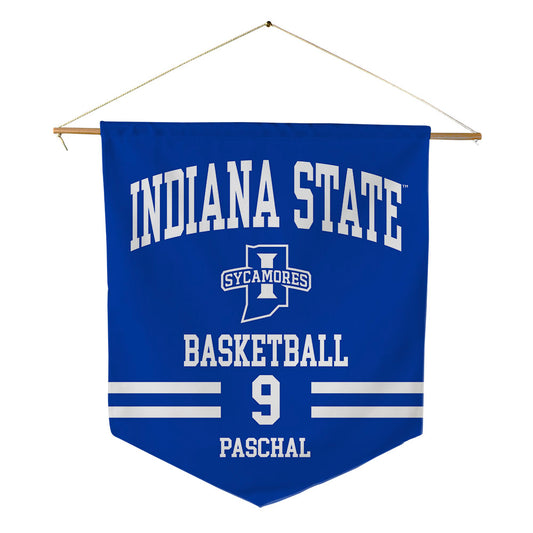 Indiana State - NCAA Men's Basketball : Duce Paschal - Pennant - 18" x 21"-0