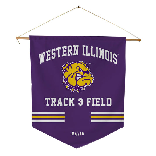 WIU - NCAA Women's Track & Field : Rhianna Davis - Pennant - 18" x 21"-0