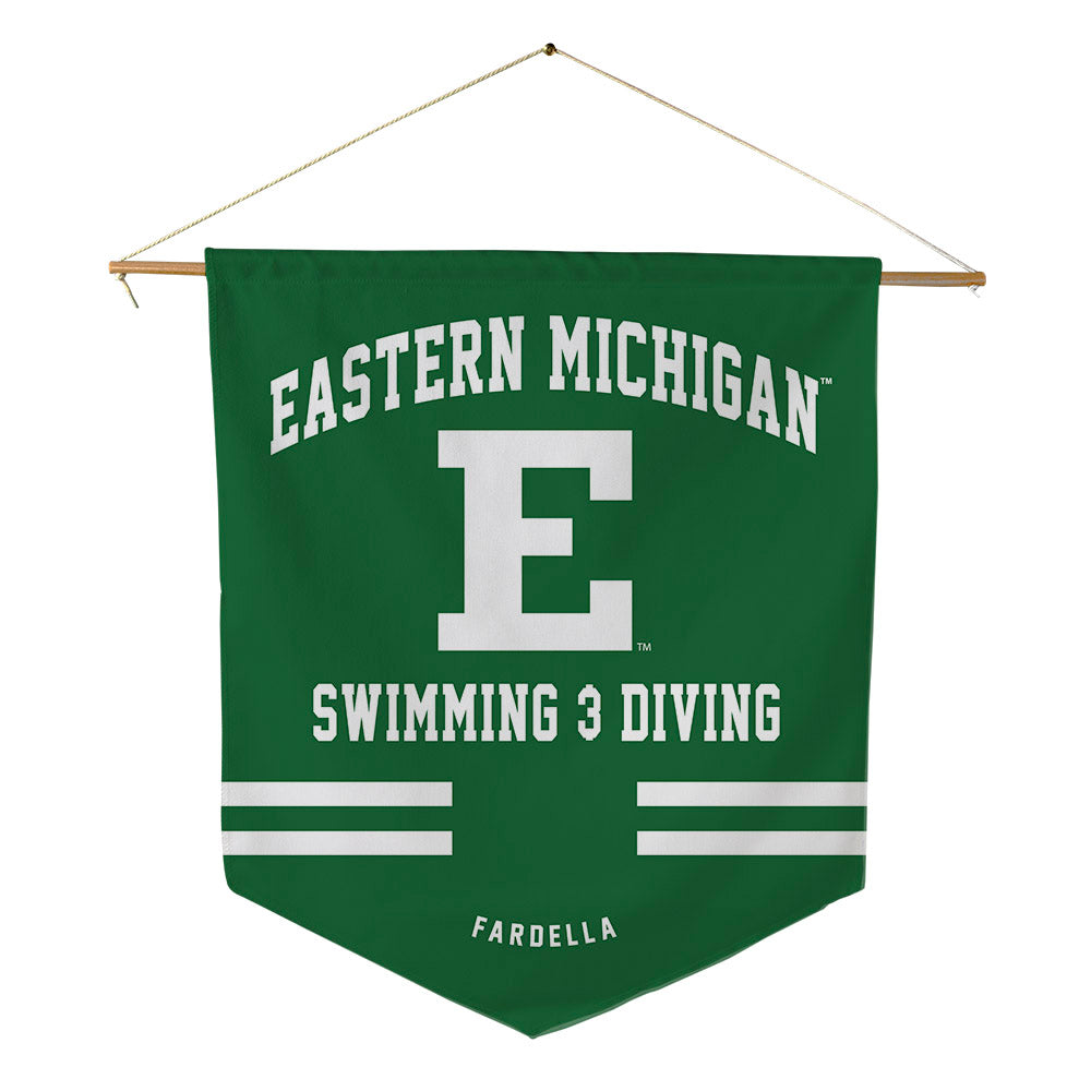 EMich - NCAA Women's Swimming & Diving : Marianna Fardella - Pennant - 18" x 21"-0