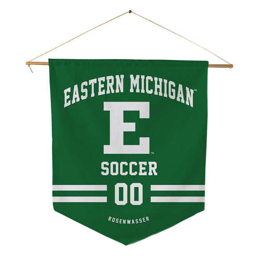 EMich - NCAA Women's Soccer : Lily Rosenwasser - Pennant - 18" x 21"-0