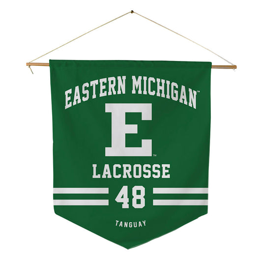 EMich - NCAA Women's Lacrosse : Devyn Tanguay - Pennant - 18" x 21"-0