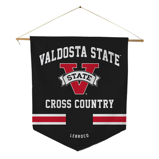 Valdosta State - NCAA Men's Cross Country : Liam LeBrocq - Pennant - 18" x 21"-0