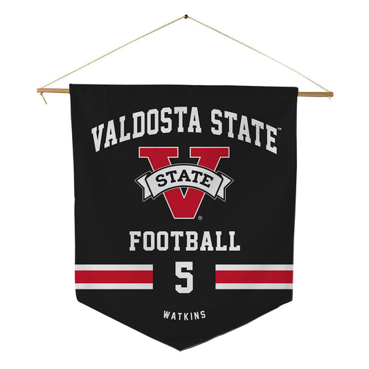 Valdosta State - NCAA Football : Rico Watkins - Pennant - 18" x 21"-0