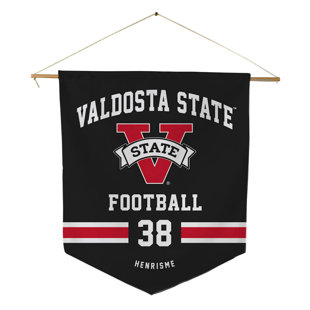 Valdosta State - NCAA Football : Alcivial Henrisme - Pennant - 18" x 21"-0