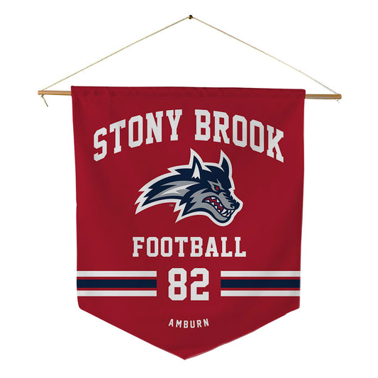 Stony Brook - NCAA Football : Jacob Amburn - Pennant - 18" x 21"-0