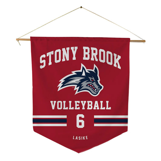 Stony Brook - NCAA Women's Volleyball : Leimaile Lasike - Pennant - 18" x 21"-0
