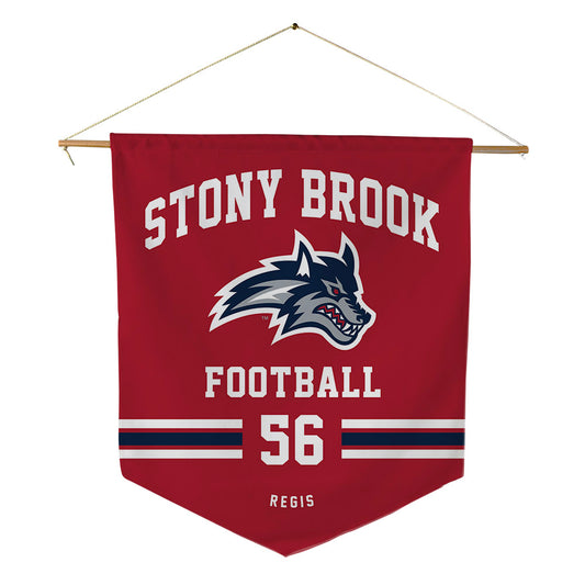 Stony Brook - NCAA Football : Sebastian Regis - Pennant - 18" x 21"-0