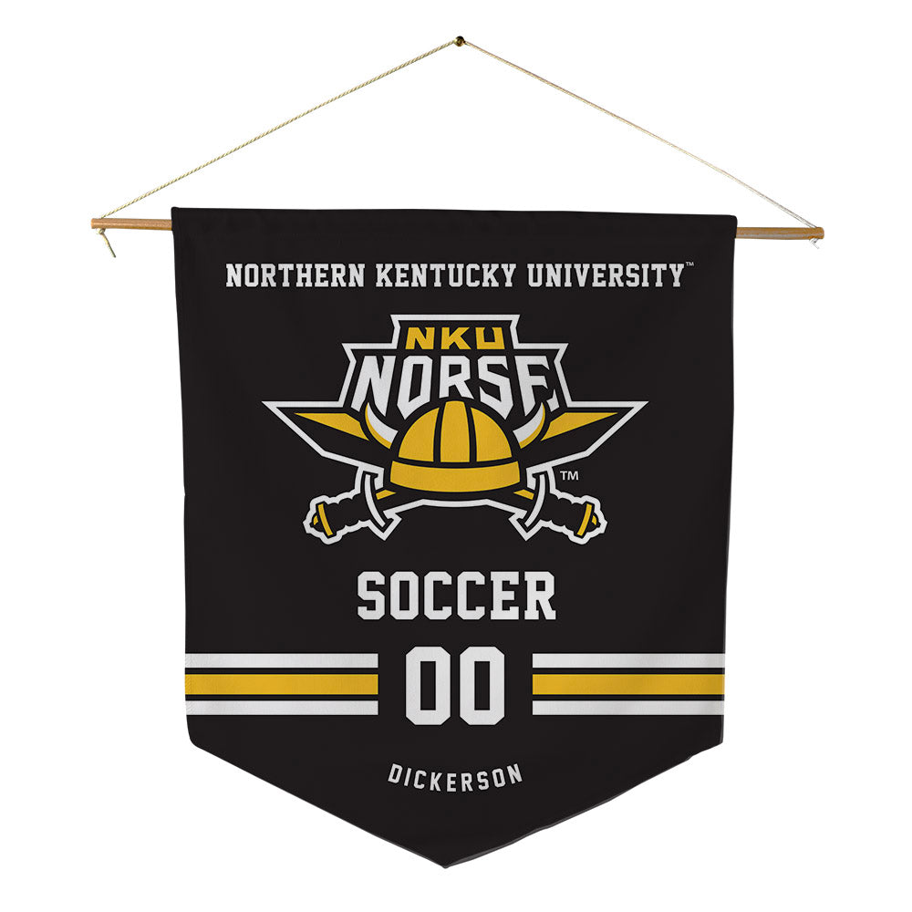 NKU - NCAA Men's Soccer : Shaun Dickerson - Pennant - 18" x 21"-0