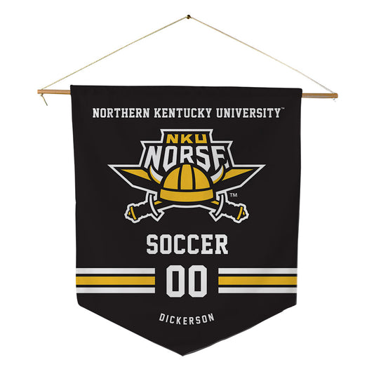 NKU - NCAA Men's Soccer : Shaun Dickerson - Pennant - 18" x 21"-0