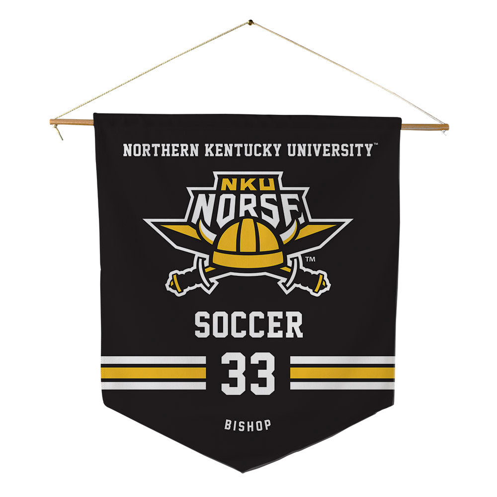 NKU - NCAA Women's Soccer : Autumn Bishop - Pennant - 18" x 21"-0