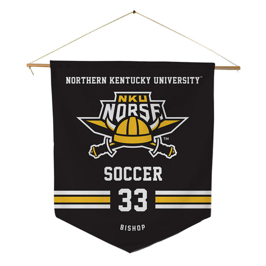 NKU - NCAA Women's Soccer : Autumn Bishop - Pennant - 18" x 21"-0