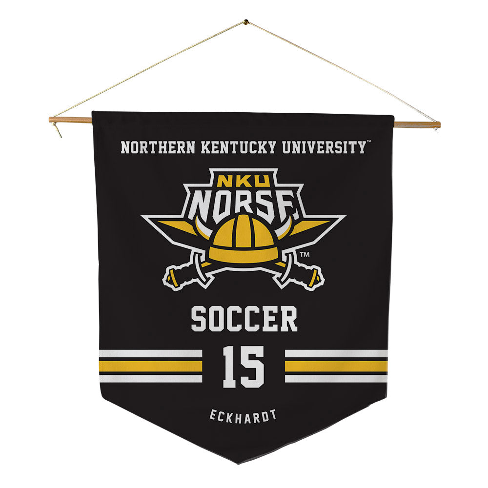NKU - NCAA Men's Soccer : Oliver Eckhardt - Pennant - 18" x 21"-0