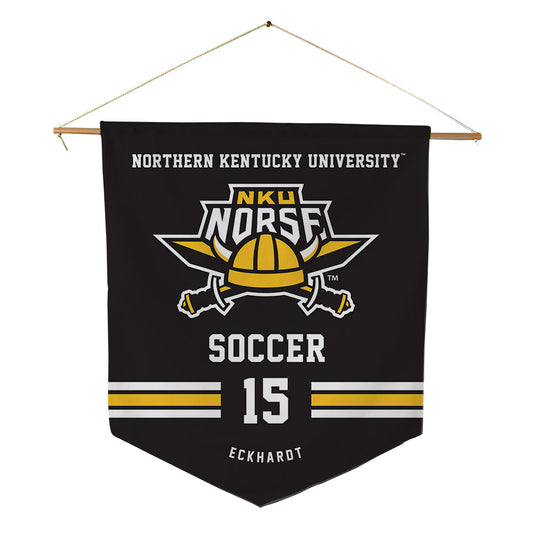 NKU - NCAA Men's Soccer : Oliver Eckhardt - Pennant - 18" x 21"-0